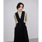 トリアセテート ジャンパースカート/イージーケア | ロペ(ROPE  