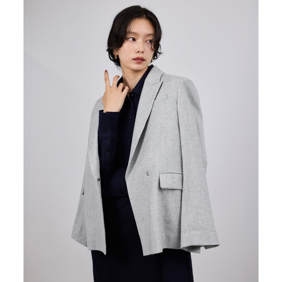 ウールフランネルセミダブルジャケット/セットアップ対応 | ロペ(ROPE