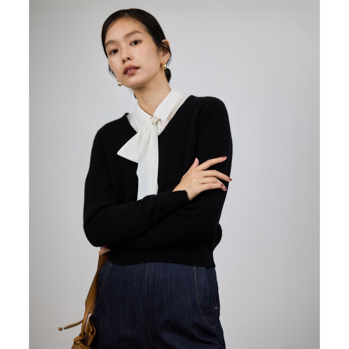 ジャーナルスタンダードレサージュ FOX CASHMERE Vネックプルオーバー ジャーナルスタンダード レサージュ JOURNAL STANDARD L'ESSAGE