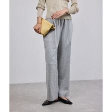 ウールフランネルタックイージーパンツ/イージーケア・セットアップ対応