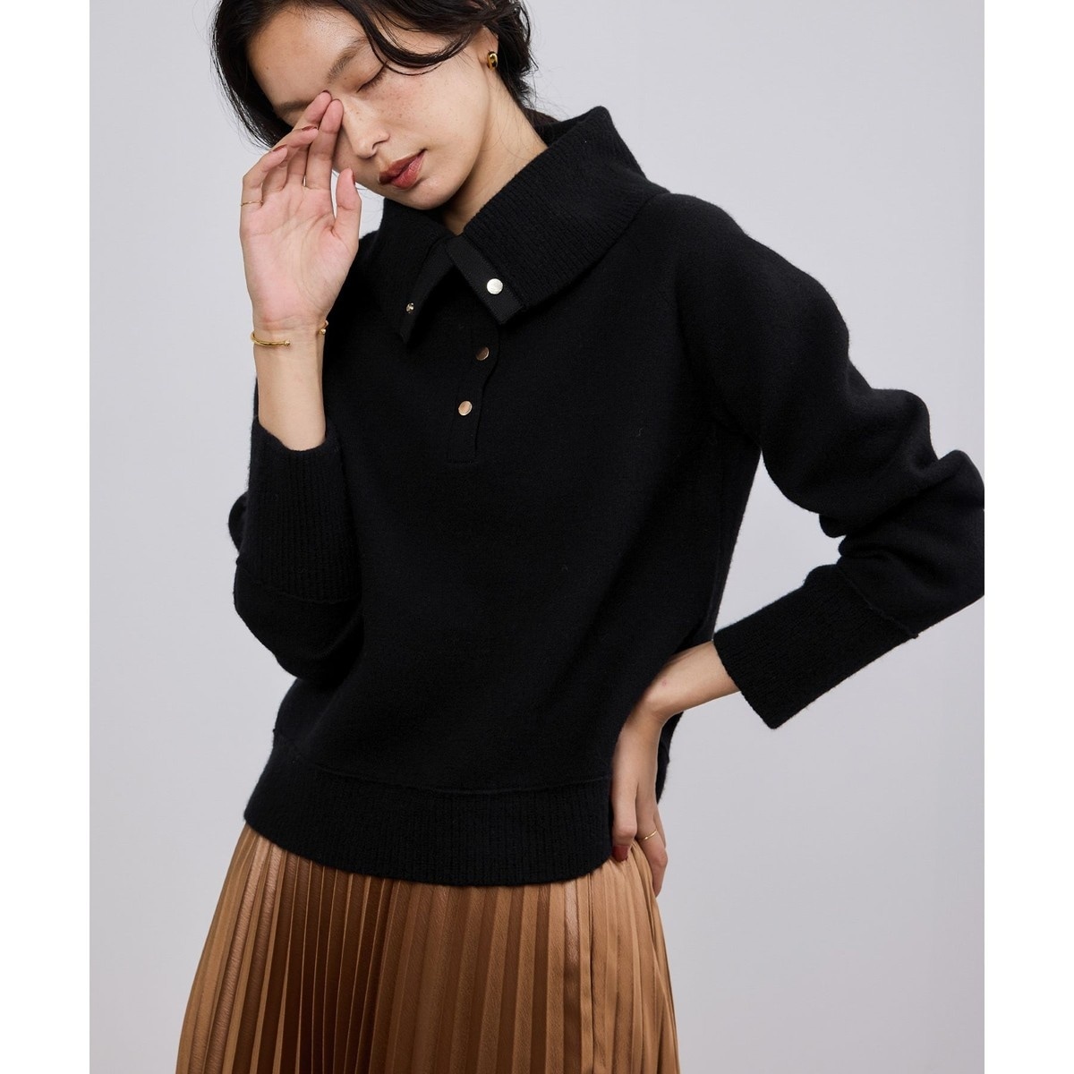 フォックスラクーンクルーネックニット | ロペ(ROPE') | マルイウェブ