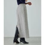 カットジャガードIラインタイトスカート/イージーケア | ロペ(ROPE  