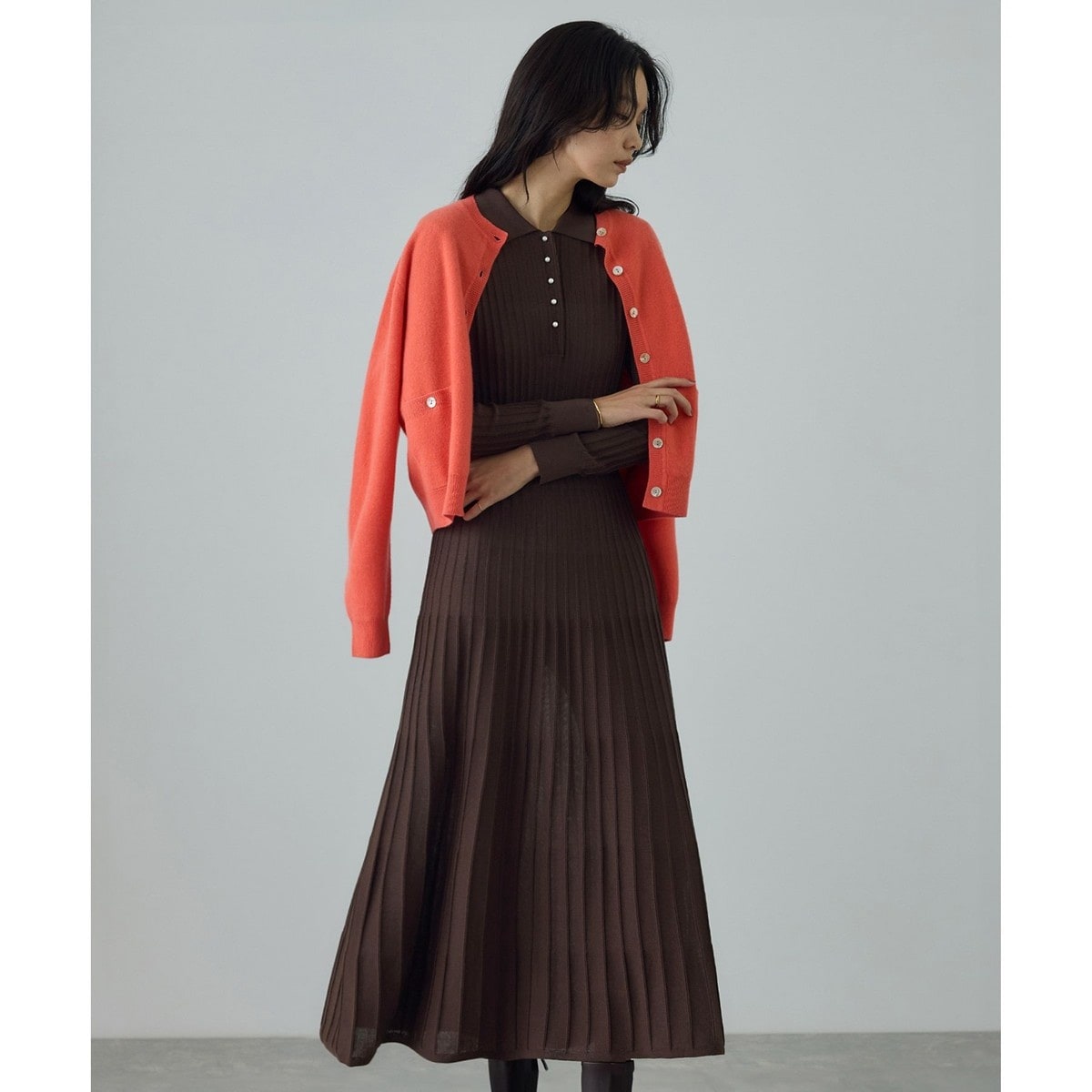 サテンティアード2wayワンピース | ノーブル(Noble) | マルイウェブ