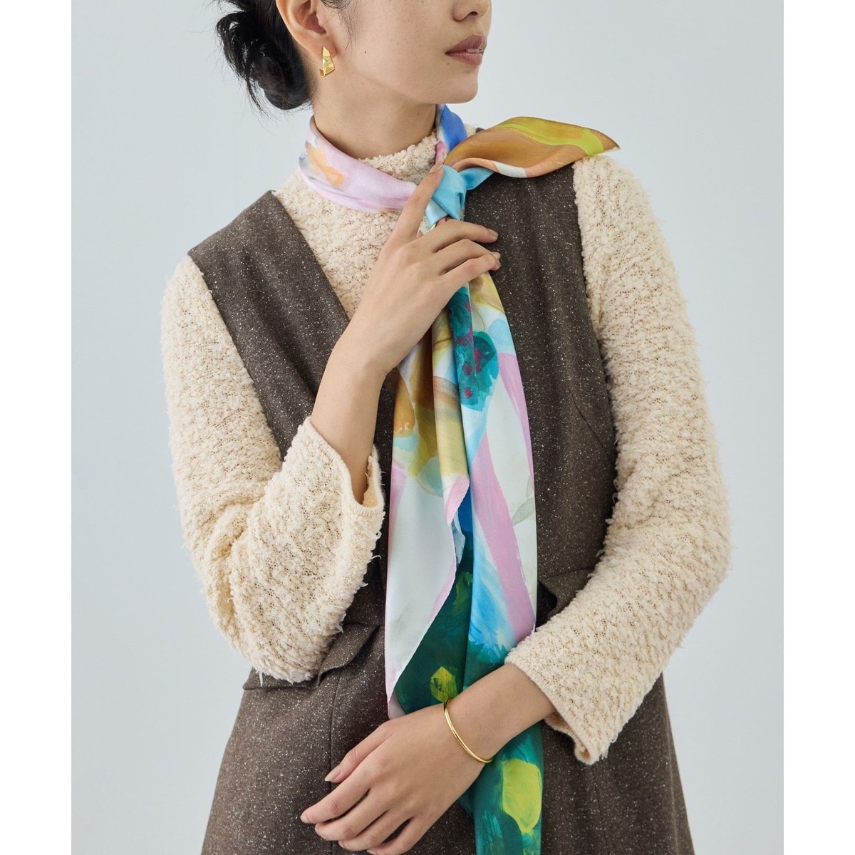 フォックスラクーンクルーネックニット | ロペ(ROPE') | マルイウェブ