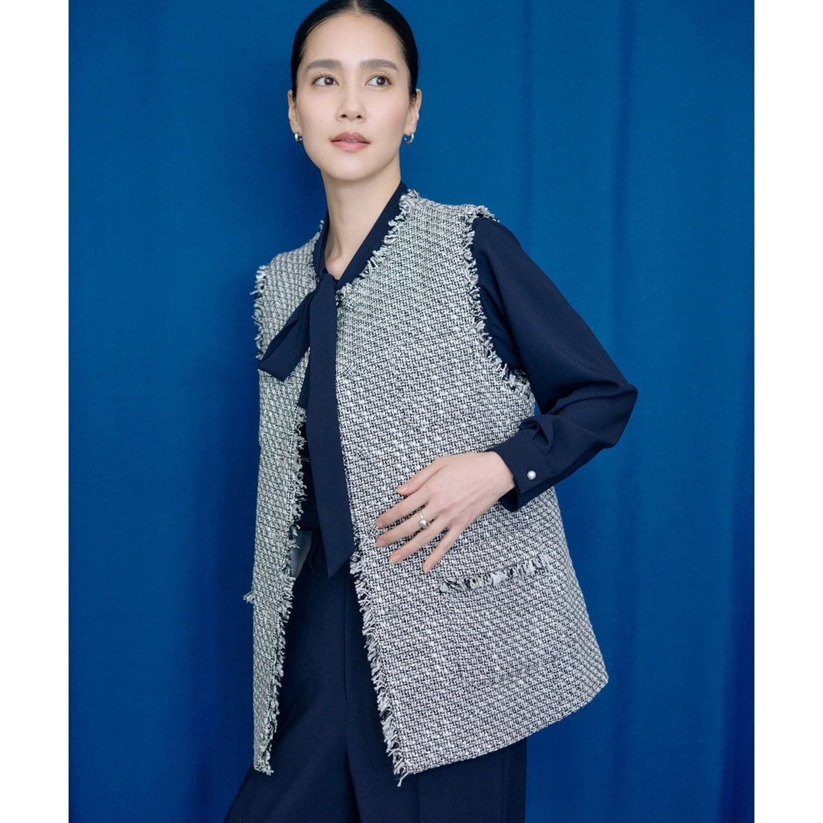 フリンジツイードジレ | コエル(COEL) | マルイウェブチャネル