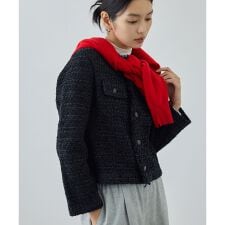 【COOHEM(コーヘン)】BASIC TWEED VELVET JACKET