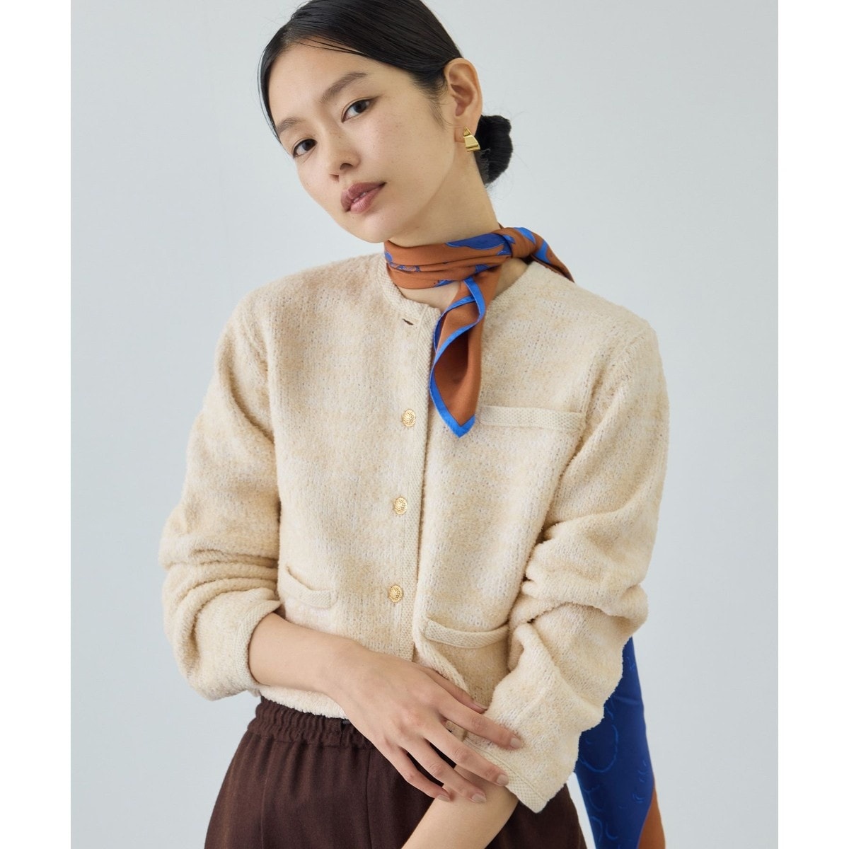 YAK/ヤク ダブルボタンニットカーディガン | ノーブル(Noble) | マルイ