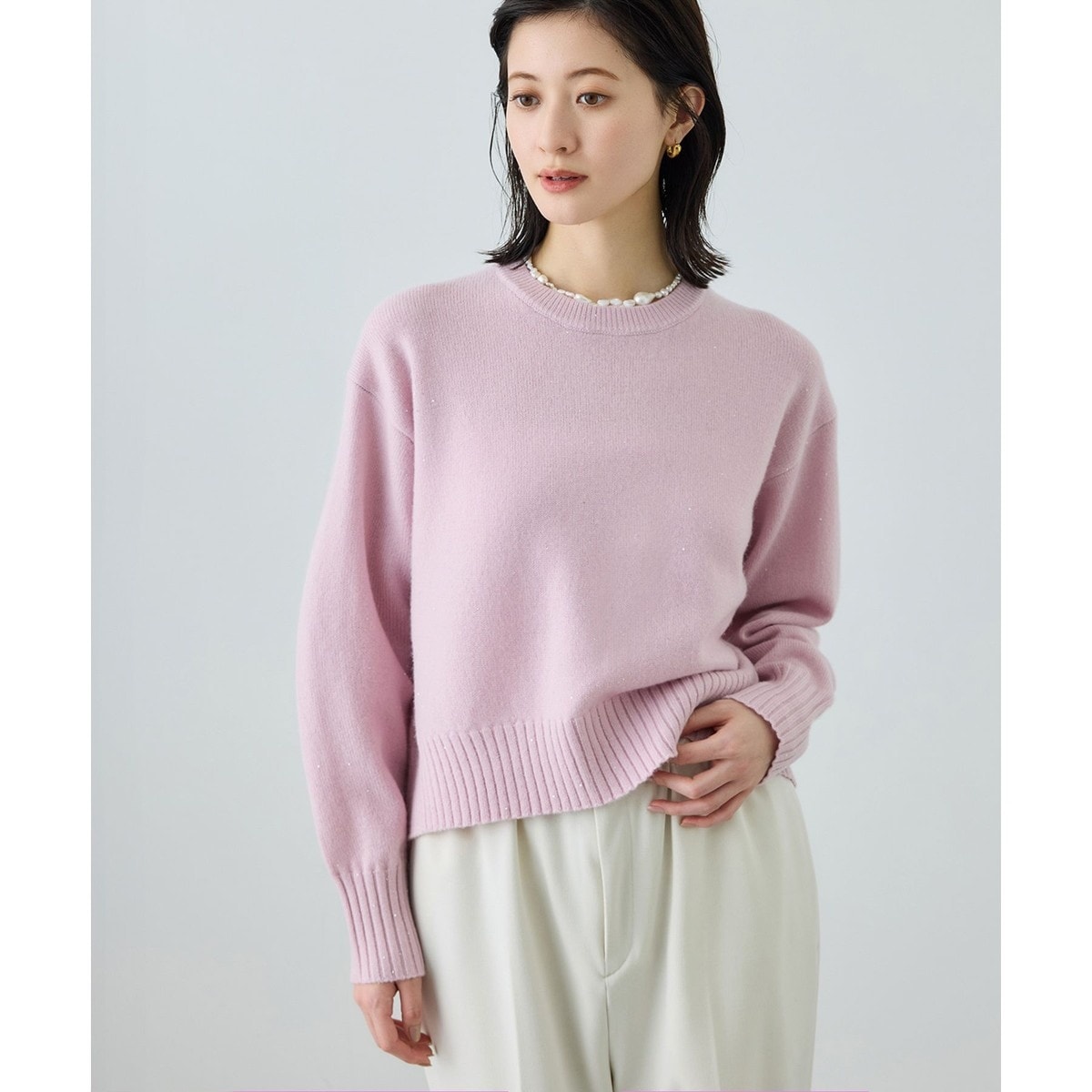 フォックスラクーンクルーネックニット | ロペ(ROPE') | マルイウェブ