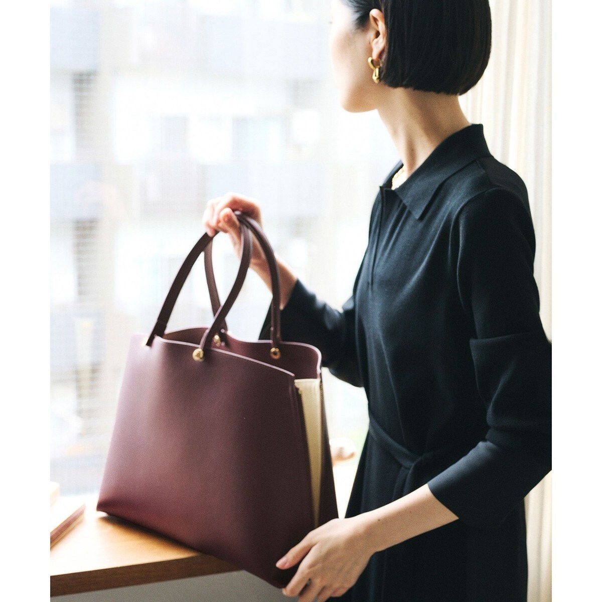 【美品】E'POR WEB限定Y BAG Medium+/A4対応 26SS E'POR】【WEB限定】Y BAG Medium+/A4対応・通勤・26AW | ロペ(ROPE