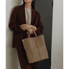 【E'POR】BAMBOO BAG Large/A4対応・通勤・26SS