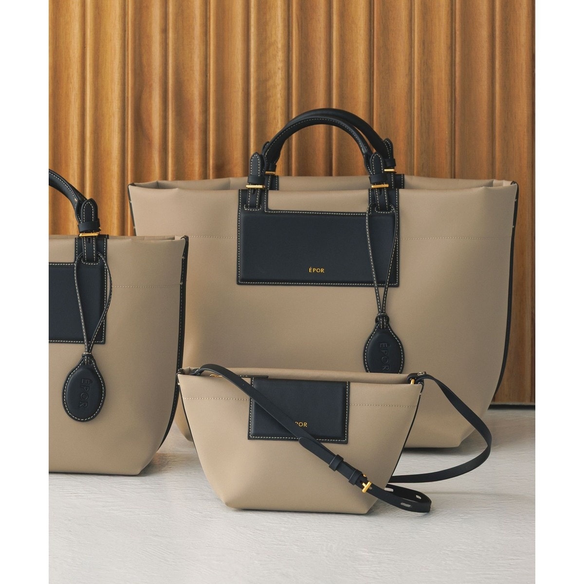 A4対応】【通勤】サイドメタルビッグトート【追加生産】 | ロペ(ROPE