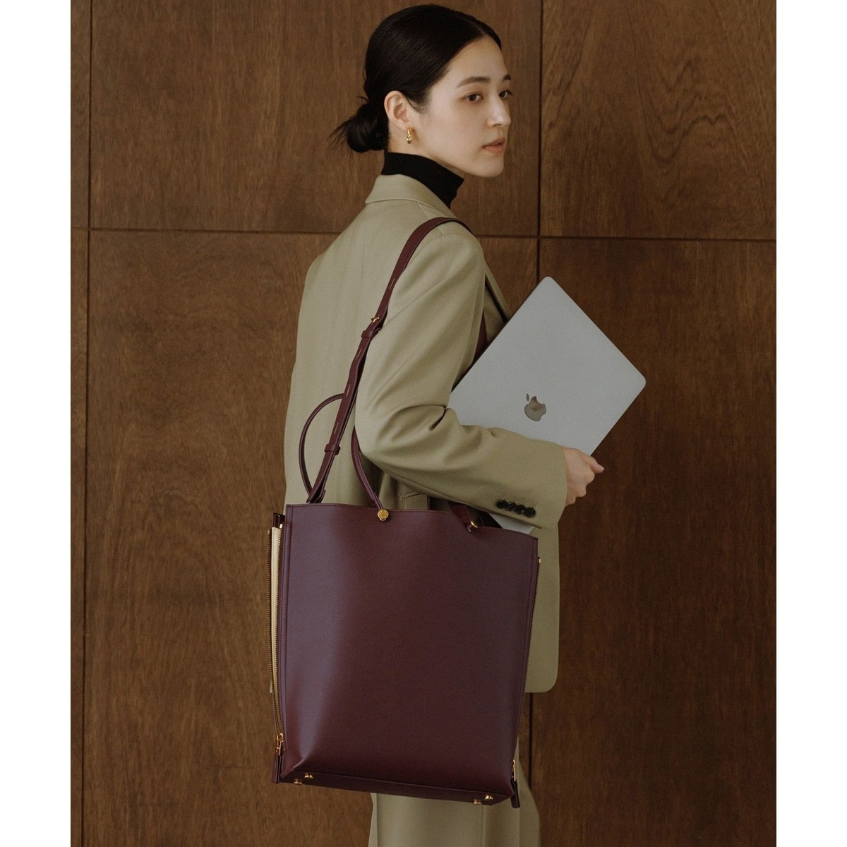 E'POR ロペ エポール Y BAG Large/A4対応・通勤バッグ E'POR】Y BAG Large/A4対応・通勤・26AW | ロペ(ROPE') | マルイウェブ