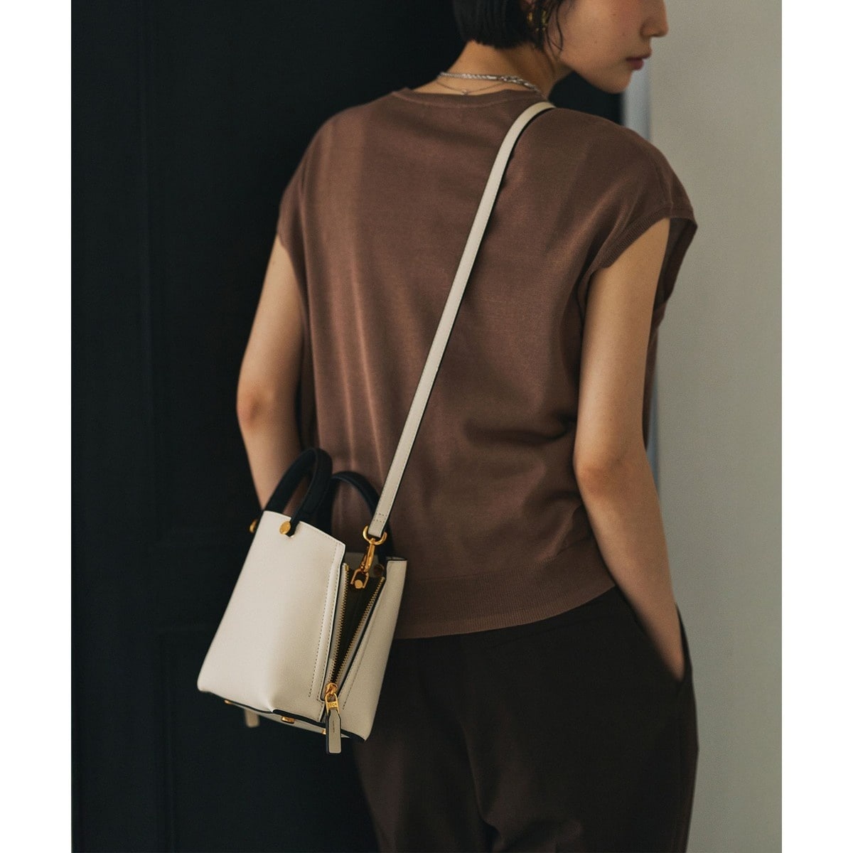 【E'POR】Y BAG Mini/超軽量26SS ロペエポールバッグ黒2026 ROPÉ(ロペ) / 【E'POR】Y BAG Mini/超軽量・26SS (バッグ