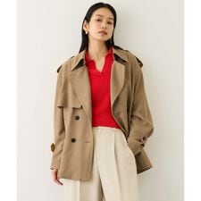 【MANTECO(マンテコ)】テンセルミドルトレンチコート