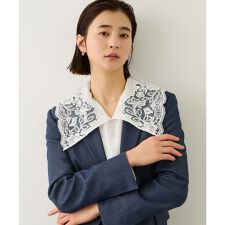 レースカラープルオーバーブラウス