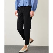 ダブルクロスストレッチペンシルパンツ/接触冷感・イージーケア・セットアップ対応