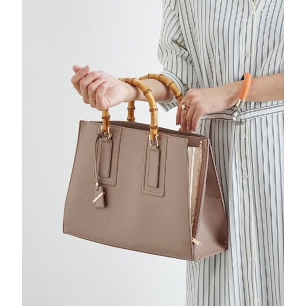 ROPÉ ロペ　ジャバラバンブー　ハンドルトートバックA4 楽天市場】【SALE／60%OFF】【20AW新色】A4ジャバラバンブー