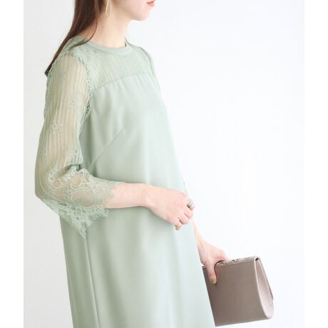 Web限定 結婚式にも ペチコート付きレースワンピース ロペ Rope Gue ファッション通販 マルイウェブチャネル
