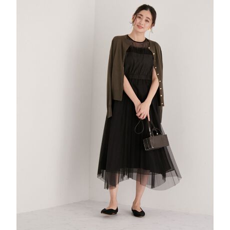 店舗限定 チュールワンピース ロペ Rope ファッション通販 マルイウェブチャネル To607 316 12 01