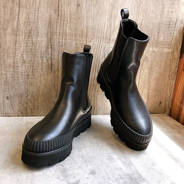 ヌーベルヴォーグリラックス　晴雨兼用チェルシーブーツ　24cm 楽天市場】Noubel Voug Relax ストレッチロングブーツ シューズ