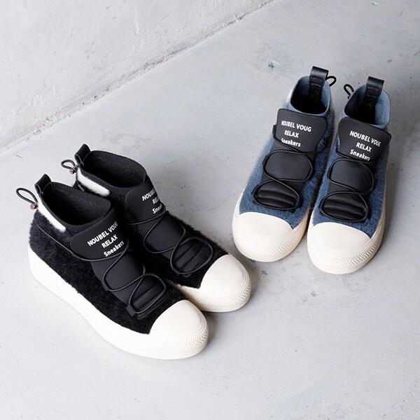 ハイカットボアスニーカー | ヌーベルヴォーグ リラックス(NOUBEL VOUG