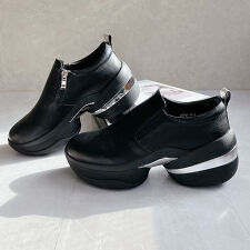 【26春夏新作】上品スニーカー サッと履ける シンプルスリッポンスニーカー