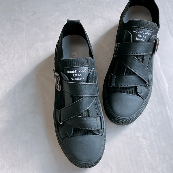 [�}���C]�y26�t�ĐV��z��i�X�j�[�J�[ �T�b�Ɨ����� ���U�[�N���X�x���g�f�U�C���X�j�[�J�[/�k�[�x�����H�[�O �����b�N�X�iNOUBEL VOUG Relax�j �u���b�N�^�u���b�N