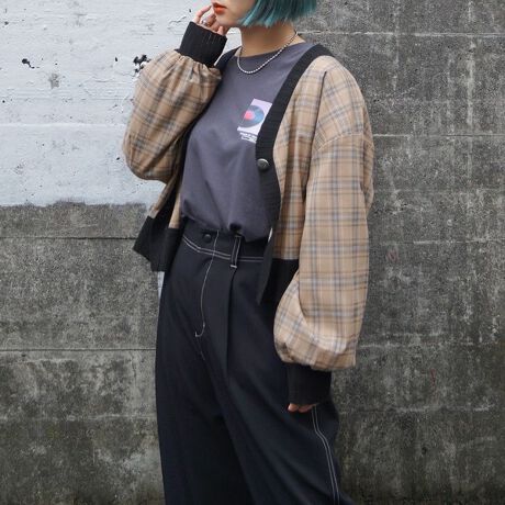 チェックシャツリメイクカーディガン 179 Wg 179 Wg 1463 6303 ファッション通販 マルイウェブチャネル