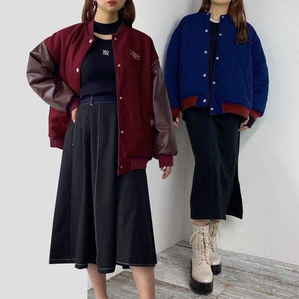 リバーシブルスタジャン | NICOLE CLUB | マルイウェブチャネル