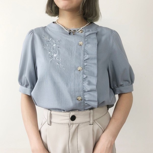 オリエンタル刺繍ブラウス | 179/WG(179/WG) | 3263-8112 