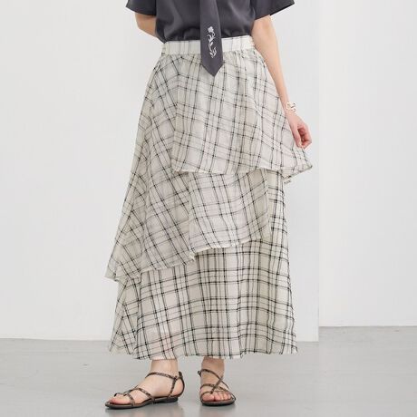 [^ԁF5263-0208]Ăɂ҂ȃVA[fނy₩ȃtXJ[gInՂgC[hfUCƃ`FbN؂₩ȈꖇB̃VGbgMU[ʂɂAV[g䂾łȂI[o[TCỸgbvXƂǂ̂|CgłBEGXgSŃXgXt[Ȃ̂Ă͑u₩ɃJWAȃJbg\[ƃT_ō킹Ă̂߁Ipfg163cm fډ摜̏i̐F́A Beꏊ̓ȂǂɂFقȂČꍇ܂Bi̐F́AnAbv̉摜QƂB܂Aql̂gPCEX}[gtH̃j^[ȂǂɂFقȂČꍇ܂B\߂̏ゲB