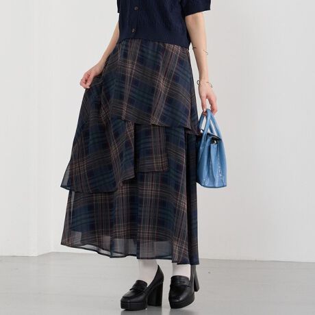 [^ԁF5263-0208]Ăɂ҂ȃVA[fނy₩ȃtXJ[gInՂgC[hfUCƃ`FbN؂₩ȈꖇB̃VGbgMU[ʂɂAV[g䂾łȂI[o[TCỸgbvXƂǂ̂|CgłBEGXgSŃXgXt[Ȃ̂Ă͑u₩ɃJWAȃJbg\[ƃT_ō킹Ă̂߁Ipfg163cm fډ摜̏i̐F́A Beꏊ̓ȂǂɂFقȂČꍇ܂Bi̐F́AnAbv̉摜QƂB܂Aql̂gPCEX}[gtH̃j^[ȂǂɂFقȂČꍇ܂B\߂̏ゲB