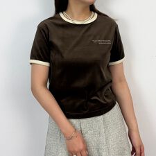 ベロア刺繍Tシャツ | NICOLE CLUB