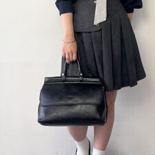 2WAYショルダーフラップバッグ
