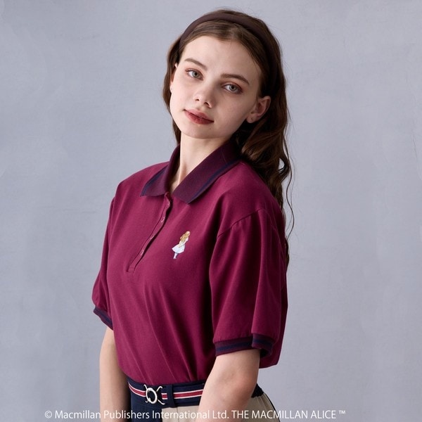 【LILYBROWN × MARYQUANT】クロップドリボンポロシャツ LILY BROWN（リリーブラウン）の「【LILY BROWN×MARY QUANT