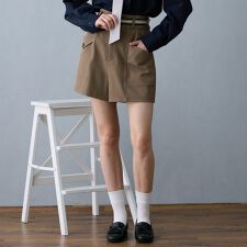 ハイウエストショートパンツ