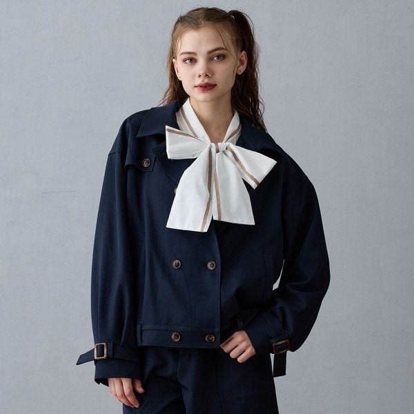 ブルゾン風トレンチジャケット | NICOLE CLUB | マルイウェブチャネル