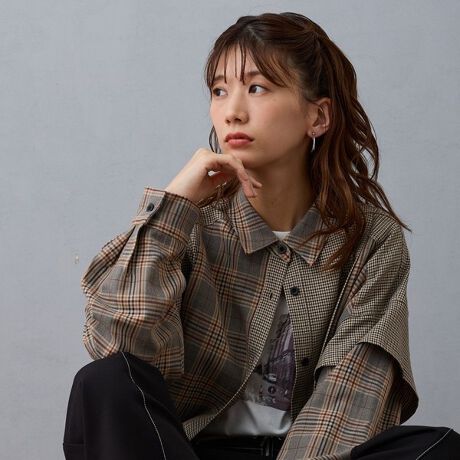 [^ԁF5463-8016]AVg[Ȑ؂ւ2ނ̃`FbN̑gݍ킹ȂI[o[VcoBނ̃VcCN悤ȃfUCfꒅBgbvXg͂HDƂĂ劈ŁAVvȃR[fɉHD邾Ń|CgɁIYCNȂVGbgV[g{gƑQV[gpcɃ[t@[킹ŏ̎q炵X^CO߂łBpfg163cm fډ摜̏i̐F́A Beꏊ̓ȂǂɂFقȂČꍇ܂Bi̐F́AnAbv̉摜QƂB܂Aql̂gPCEX}[gtH̃j^[ȂǂɂFقȂČꍇ܂B\߂̏ゲB