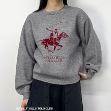 【BEVERLY HILLS POLO CLUB】ロゴニットプルオーバー