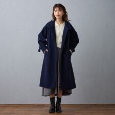 スタンドカラーロングコート | NICOLE CLUB | マルイウェブチャネル