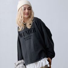 【ZELDA】ロゴフロッキープルオーバー