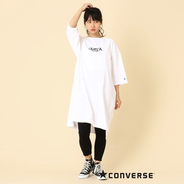 コンバース t シャツ 販売 ワンピース