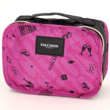 フォション　収納 トラベルポーチ　小　ミニポーチ付き　Merci！（メルシー！）【FAUCHON】