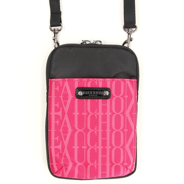 フォション ショルダーポーチ ロゴジャガード 【FAUCHON