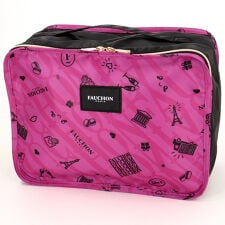 フォション　収納 トラベルポーチ　中（1泊用サイズ）Merci！（メルシー！）【FAUCHON】