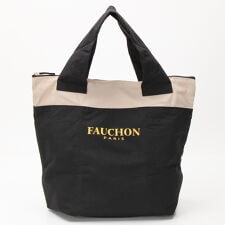 フォション　ファスナー付　エコバッグ/マイバッグ　S　ロゴ　【FAUCHON】