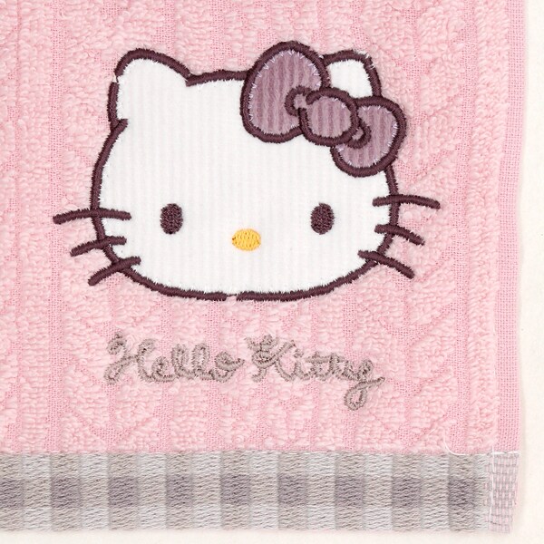 ハローキティ タオルハンカチ ホワイト ◇ハローキティ タオルハンカチ HELLO KITTY 50th（その他