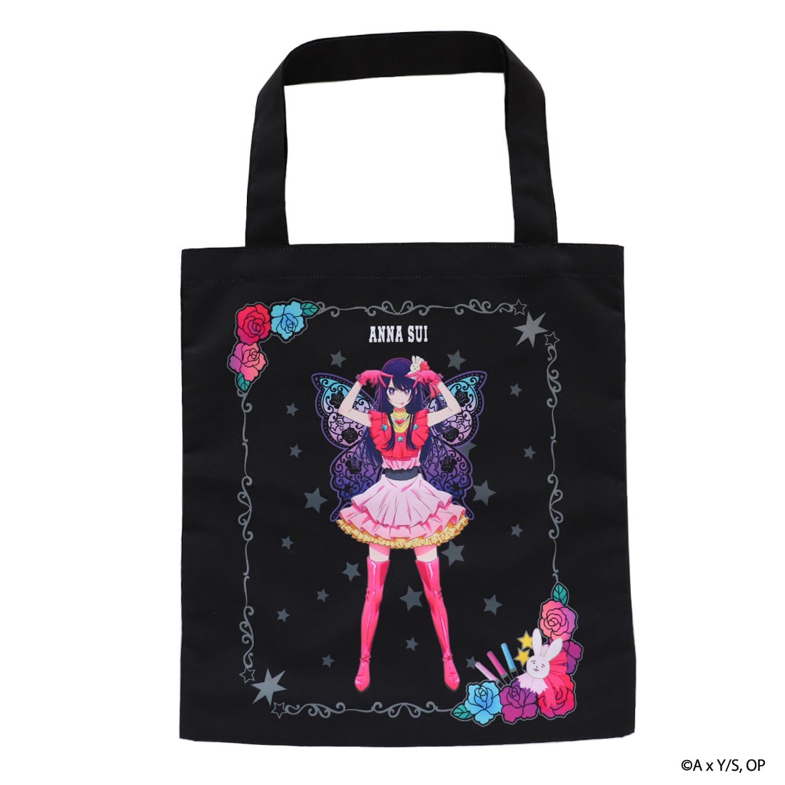 推しの子】×ANA SUI エコバッグ アイ×バタフライ【アナスイ ANNA
