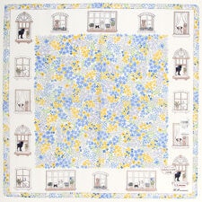 ユーピーレノマ　ガーゼハンカチ　パリのアパルトマン【U.P renoma】