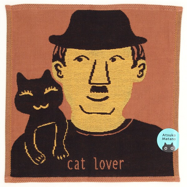 アツコマタノ ガーゼハンカチ cat lover 【Atsuko Matano】 | アツコ